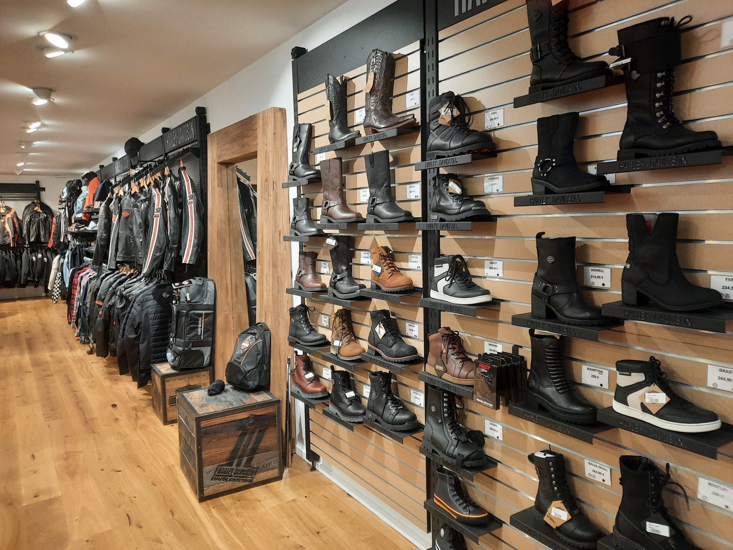 bottes et accessoires harley davidson