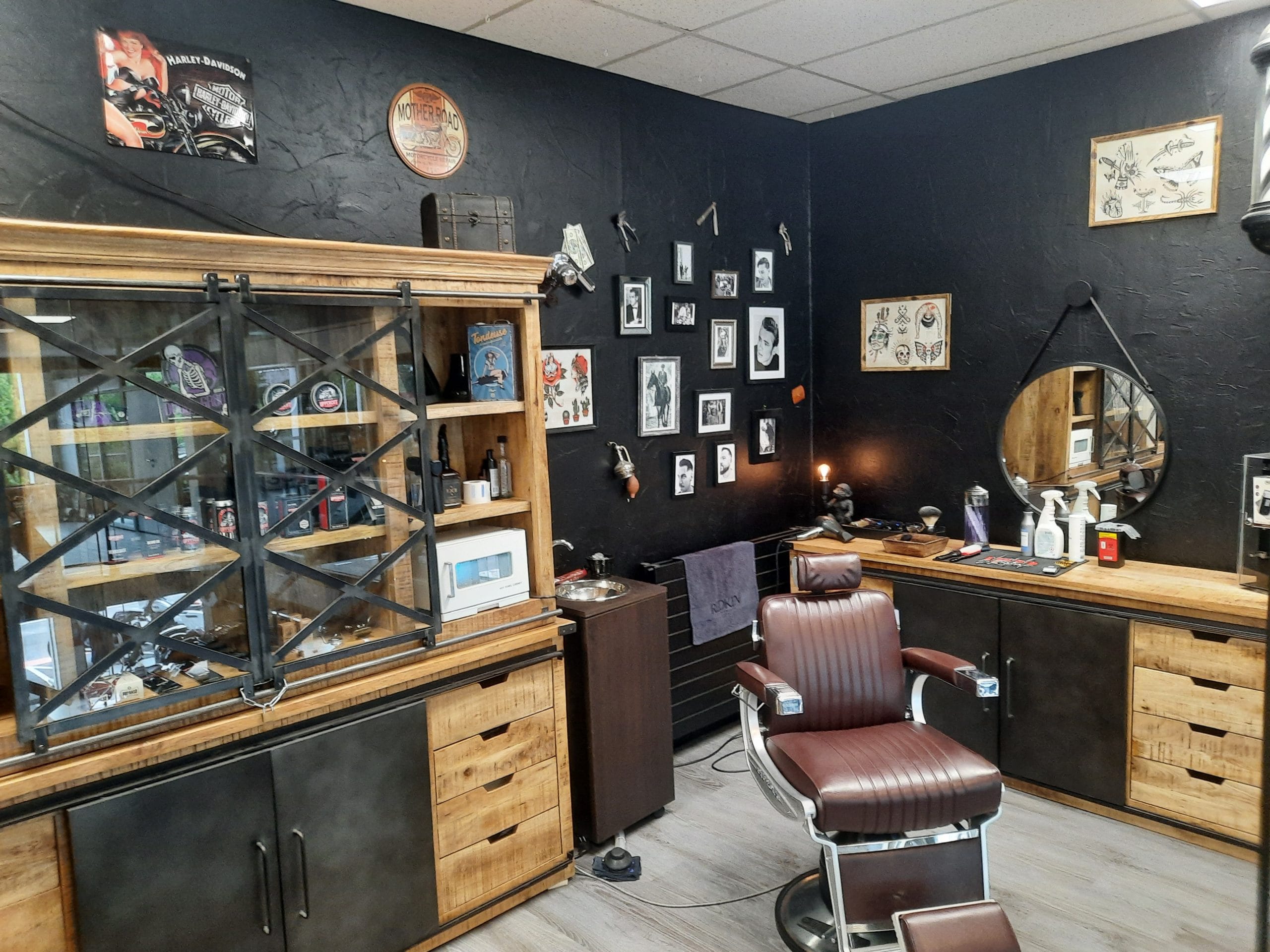 service barbier Harley Davidson spirit of eagle annecy